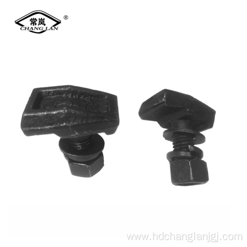 Elevator Guide Rail Clips high strength fastening bolts